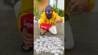 Supreme Money Gun Unboxing & Testing 🔥💵