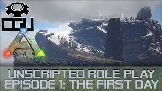 Let's Play ARK, Unscripted RolePlay! Episode 1 -The First Day-