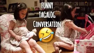 Scarlet Snow Belo FUNNY TAGALOG Conversation with Yaya Athena!