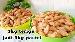 1Kg terigu tanpa telur‼️PASTEL ABON MINI HASILNYA MELIMPAH