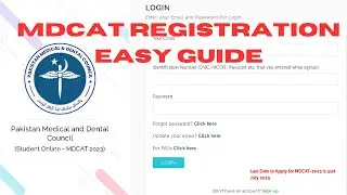 How to Register MDCAT Test from PMDC Easy Guide- If you face any problem contact us