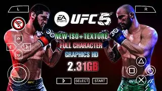 UFC 5 Mobile PPSSPP Android Offline Mod UFC Undisputed 2010 | Геймплей