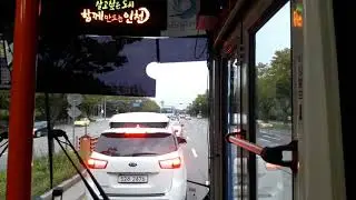 인천 시내버스 6-1번 4119호 연세대송도캠퍼스입구~동춘역,연수늘밝은안과