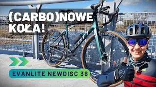 EVANLITE Newdisc 38 - moje PIERWSZE carbonowe KOŁA!
