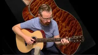 Osthoff OM The TREE Mahogany Guitar at GuitarGal.com