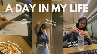 Work, Hustle & Food Cravings &ndash; A Realistic Day in My Life! | Working Employee | Work Life