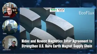 Nidec and Noveon Magnetics Enter Agreement to Strengthen U.S. Rare Earth Magnet Supply Chain