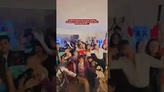 Desi Halloween Party Abroad | Bollywood + Spooky Vibes 🎃 #shorts #studyabroad