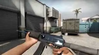 Galil AR Blue Titanium - Factory New - CS:GO Skin Showcase