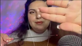 asmr ita 🔮  taglio via i tuoi pensieri ( personal attention, pluck, mouth sounds, ice globes )
