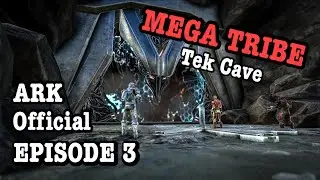 ARK ASCENDED BALLLBAGS MEGA TRIBE EP 3!!! [Alpha Ascension/Tek cave]