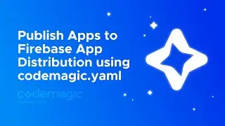 How to publish Apps to Firebase App Distribution using codemagic.yaml