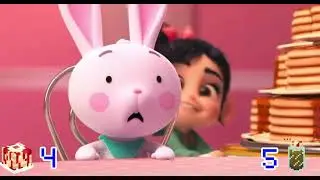 Pancake bunny just ate 100 pancakes! #pancake #pancakebunny