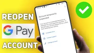 Google pay account temporarily suspended | google pay account suspended solutions | Google Pay