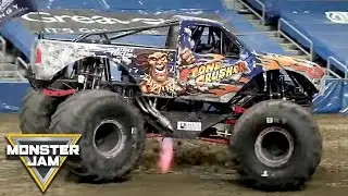 Stone Crusher Winning Freestyle and Epic Save | Erie | Monster Jam 2018 | Monster Jam