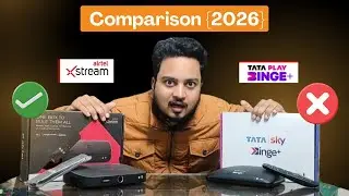 Airtel Xstream 4K Vs Tata Play Binge Plus Comparison 2026 🔥 4K Android Box