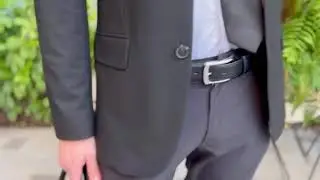 Professional 2   Polished Chrome Vegan Belt
