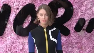 Iris Law and Gwendoline Christie at the Dior Homme Menswear SS 2019 Fashion Show in Paris