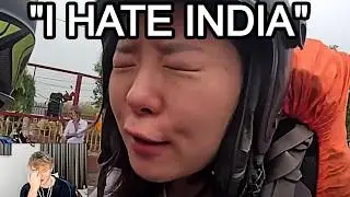 She went to India and cried..