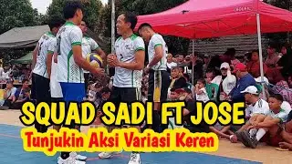 Bledos!! adu jedug variasi sadi tim kaik voli tarkam jabar