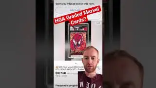 HGA Marvel Graded Cards? Carnage sold! #marvelcards #tradingcards #gradedcards #grading
