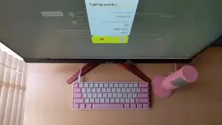 Glorious Pandas with POM Jelly Keycaps Sound Test