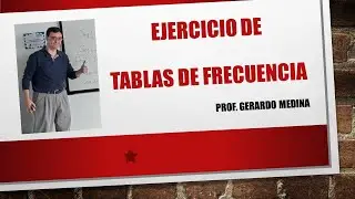 Tabla de Frecuencias