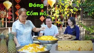 Cách Đóng CỐM NỔ Đơn Giản Ngày Tết Quê Bom | Cuộc Sống Nông Thôn