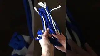 Dog Toy from Old T-Shirts!