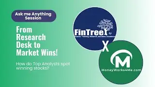 MoneyWorks4Me X FinTree | Ask Me Anything Session | From Research Desk to Market Wins