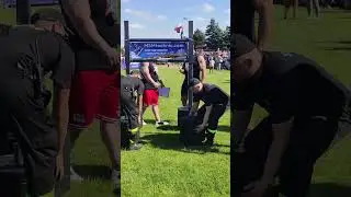 Spacer Buszmena/Yoke Sławomir Toczek/Robert Cyrwus Puchar Polski STRONGMAN  WAPNO 26.06.2021