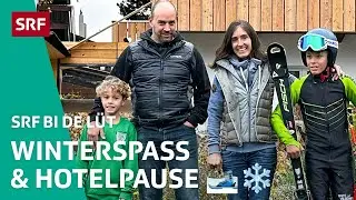Die Andermattens zwischen Hotelpause und Schneesport | Familiensache 2023 3/5– SRF bi de Lüt | SRF