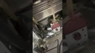 This is why your dishwasher is leaking  water on the floor.