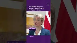 First migrants detained under UK-France deal