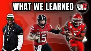 5 BIGGEST THINGS WE LEARNED FROM BIG 12 WEEK 1!