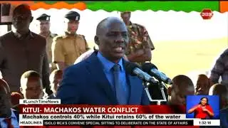 Ministry of Water PS settles water conflict, Machakos to control 40% while Kitui retains 60%