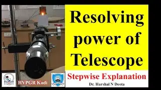 Resolving Power of Telescope - Bsc Physics experiment explained.