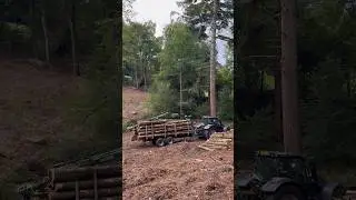 Valtra Forestry Extraction Botex XL14 pro Timber Trailer #forestmachine #logging #treework #forestry