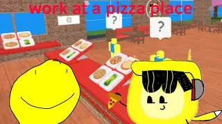 Bfdi characters plays work at a pizza place