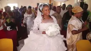 Wedding celebration between Joy & Aniefiok and Child dedication.