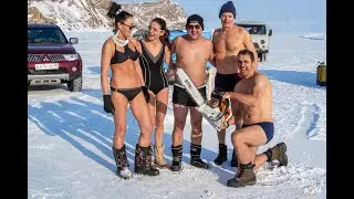Eistauchen im Baikalsee - Februar 2020