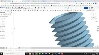 Onshape Hex Head Bolt Video Tutorial