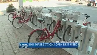 Bike share station installation