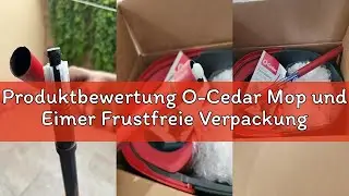Produktbewertung O-Cedar Mop und Eimer Frustfreie Verpackung Microfiber Floor Cleaning System Spin M