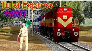 22129 Tulsi Express तुलसी एक्सप्रेस  PART1 #KHANDESH || MSTS || || OPEN RAILS ||