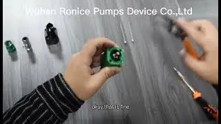 单液螺杆阀/singlescrew valve Assemblyvideo#factory #machine #glue #dispenser #valve #screw #manufacturer