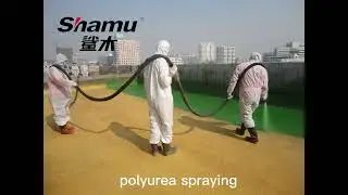 polyurea waterproof and pu foam thermal insulation integrated solution