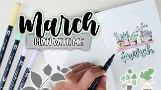 PLAN WITH ME | MARCH 2020 Bullet Journal Setup