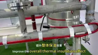 Heat tracing cable installation