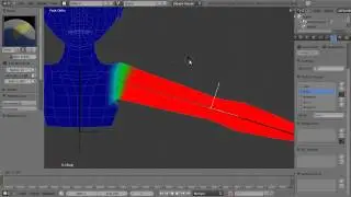 skinning / weight painting with Blender